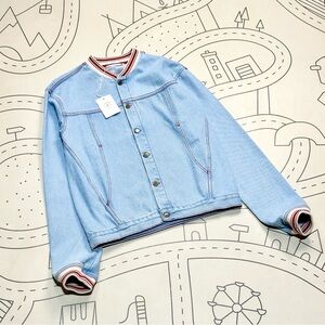 Fin & Vince Retro Jacket in Light Wash
